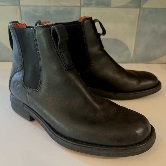 Timberland black Chelsea boots. Waterproof 9.5M - Picture 5 of 7